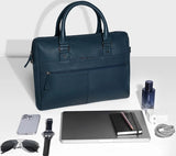 Carlton Urban Satchel Office Bag (Blue)