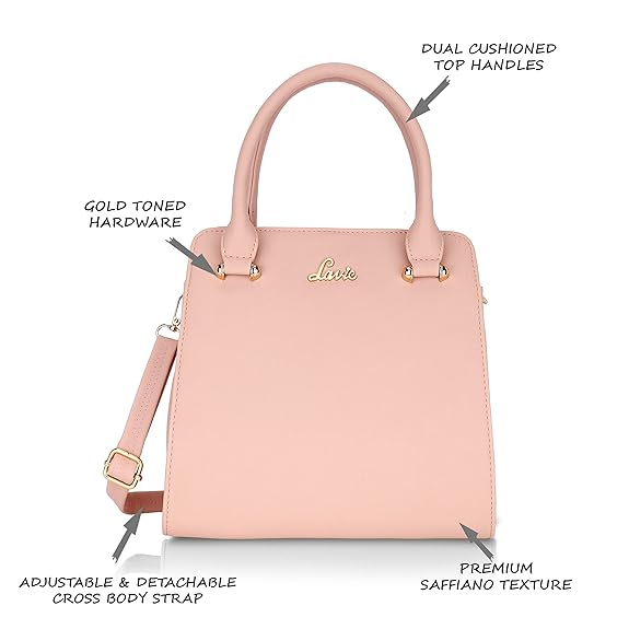 Lavie Mono Ushawu  Small Satchel (Pink)