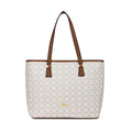 Lavie Mono  Sherry Large Tote (White)