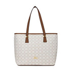 Lavie Mono  Sherry Large Tote (White)