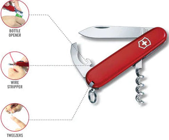 Victorinox Waiter 84 MM (RED)
