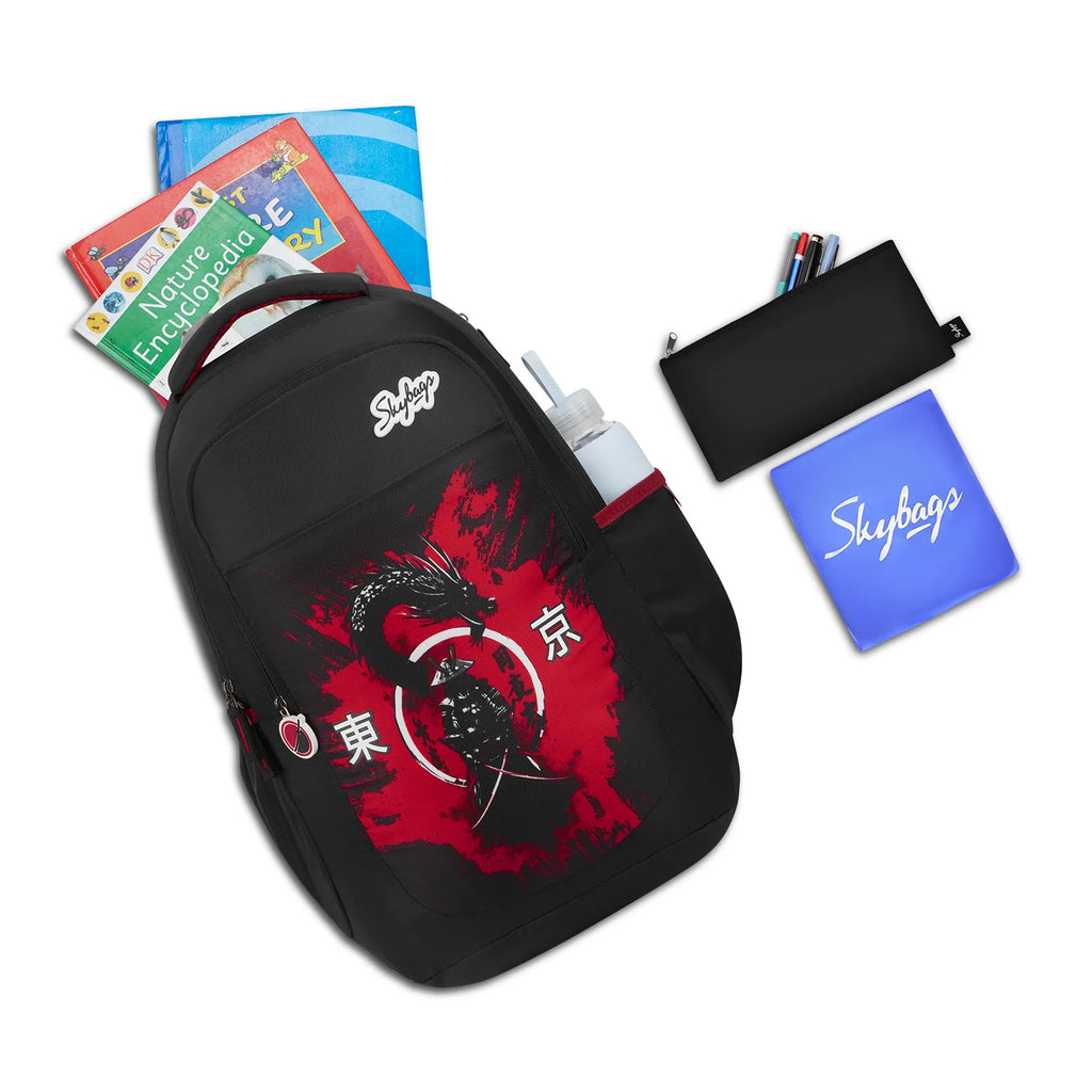 Skybags Kenshi (Dragon Warrior Black)