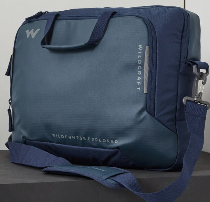 Wildcraft Laptop Briefcase 2.0 (Blue)