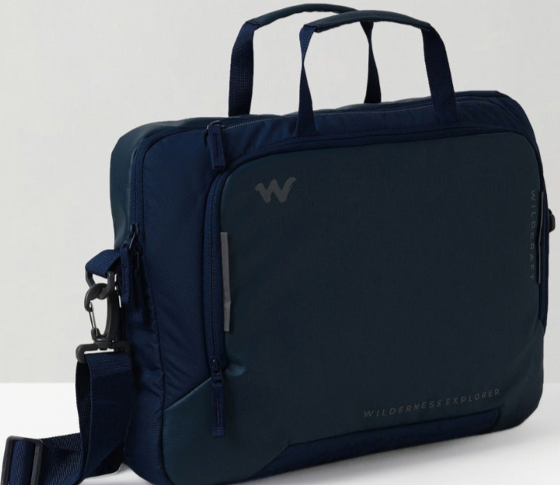 Wildcraft Laptop Briefcase 2.0 (Blue)