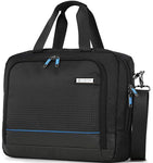 Carlton West End Slim Laptop Folio Case (Black)