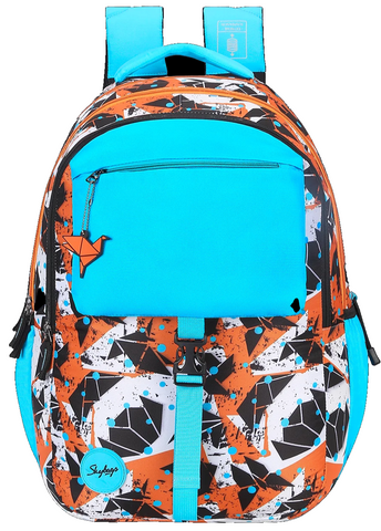Skybags Woke Pro(Blue Orange)