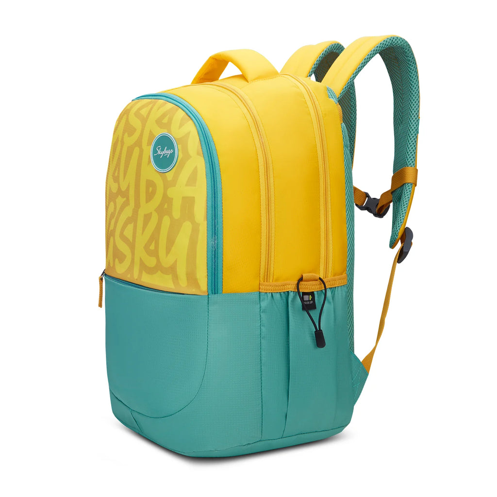 Skybags Klan Plus V3 (Caligraphy Mustard )