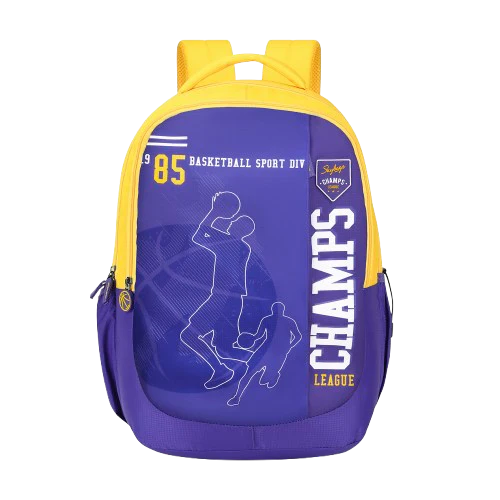 Skybags Klan Plus V3 (Champs Yellow Blue )