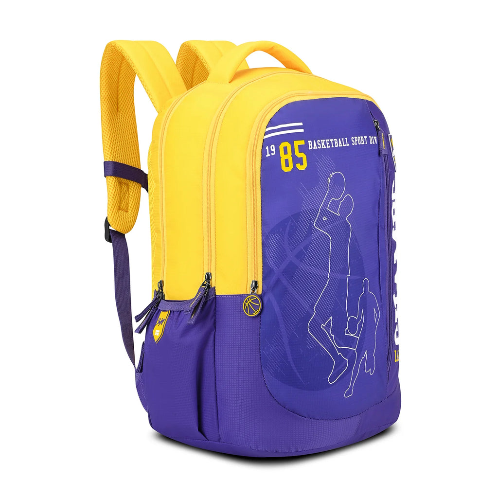 Skybags Klan Plus V3 (Champs Yellow Blue )