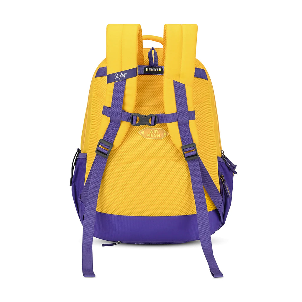 Skybags Klan Plus V3 (Champs Yellow Blue )
