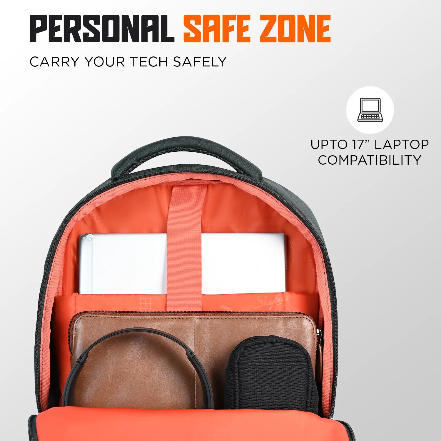 Skybags  Zynex (Black)