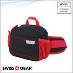 Swiss Gear Waist Bag (Black/Red)