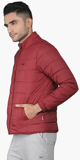 Wildcraft Men LQJ Reversible Printed Jacket (Red/Black) 