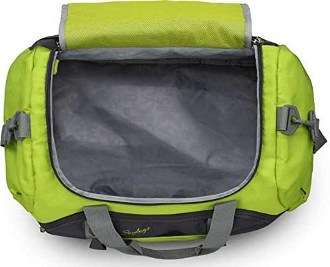 Buy Skybags Grey & Green Medium Soft Duffle Trolley - 65 cm Online At Best  Price @ Tata CLiQ