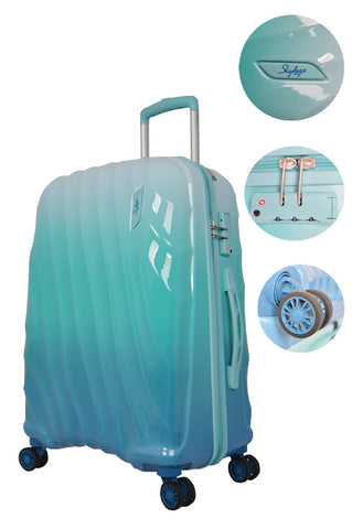 Skybags blue trolley discount