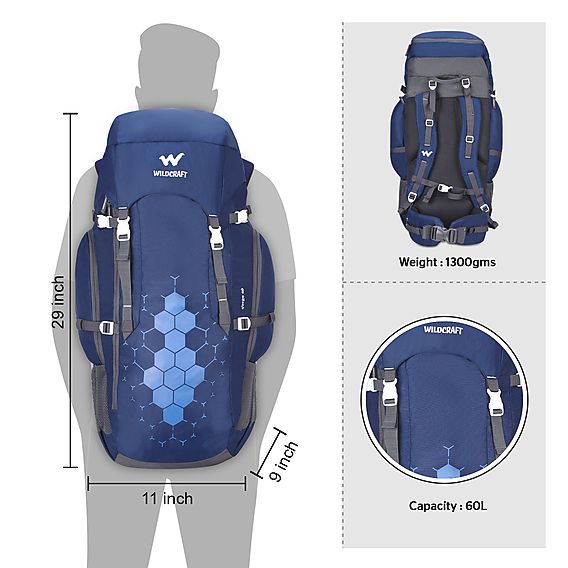Wildcraft Verge 60 (Blue) 