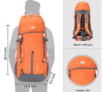 Wildcraft Rock and Ice 55 (Orange) 