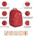 Wildcraft Bravo 1 Melange (Red) 