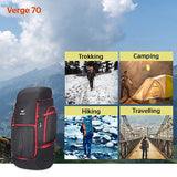 Wildcraft Verge 70 (Black) 